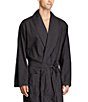 Color:Black - Image 2 - Soho Plaid Robe