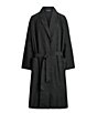 Color:Black - Image 3 - Soho Plaid Robe