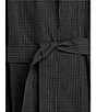 Color:Black - Image 4 - Soho Plaid Robe