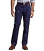 Color:Newport Navy - Image 1 - Straight Fit Stretch Embroidered Pants