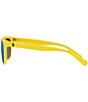 Color:Yellow - Image 3 - Unisex Ph4167 56mm Round Sunglasses