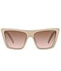 Color:Beige - Image 2 - Women's PR 21ZS 55mm Butterfly Sunglasses