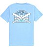 Color:Light Blue - Image 1 - Big Boys 8-16 Short Sleeve Baseball Shield T-Shirt