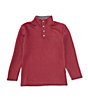 Color:Wine - Image 1 - Little Boys 2T-7 Long Sleeve Club Pullover