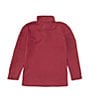 Color:Wine - Image 2 - Little Boys 2T-7 Long Sleeve Club Pullover
