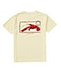 Color:Light Yellow - Image 1 - Little Boys 2T-7 Short Sleeve Crawfish Boil Graphic Performance T-Shirt