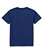 Color:River Blue - Image 2 - Little Boys 2T-7 Short Sleeve Parker Pocket T-Shirt