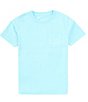 Color:Arctic - Image 2 - Little Boys 2T-7 Short Sleeve Triple Dog Graphic T-Shirt