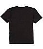 Color:Black - Image 2 - Big Boys 7-20 Short Sleeve Livingston Graphic T-Shirt