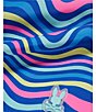 Color:Royal Blue - Image 5 - Clarkson Lightweight Allover Print 5.75#double; Inseam Swim Trunks