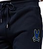 Color:Navy - Image 4 - Lenox Fleece 8#double; Inseam Sweat Shorts