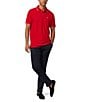 Color:Brilliant Red 2 - Image 3 - Logan Short Sleeve Polo Shirt