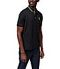 Color:Black - Image 1 - Performance Stretch Apple Valley Sport Short Sleeve Polo Shirt
