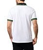 Color:White - Image 2 - Stretch Marshall Sport Short Sleeve Polo Shirt