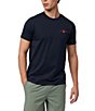 Color:Navy - Image 2 - Waterloo Back Graphic Short Sleeve T-Shirt