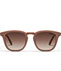 Color:Doe/Brown - Image 2 - Unisex Jackpot 49mm Gradient Round Sunglasses