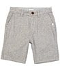 Color:Light Grey Heather - Image 1 - Big Boys 8-16 Everyday Chino Light Shorts