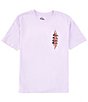 Color:Purple Rose - Image 2 - Big Boys 8-20 Short Sleeve Radical Times T-Shirt