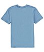 Color:Blue Shadow - Image 2 - Big Boys 8-20 Short Sleeve Comp Logo BTO T-Shirt