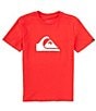 Color:Salsa - Image 1 - Big Boys 8-20 Short Sleeve Comp Logo BTO T-Shirt