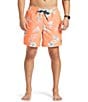 Color:Fiery Coral - Image 1 - Everyday 17#double; Outseam Mix Volley Shorts