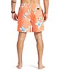 Color:Fiery Coral - Image 2 - Everyday 17#double; Outseam Mix Volley Shorts
