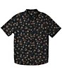 Color:Black - Image 1 - Future Hippie Short-Sleeve Woven Shirt