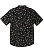 Color:Black - Image 2 - Future Hippie Short-Sleeve Woven Shirt