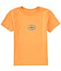 Color:Celosia Orange - Image 2 - Little Boys 2T-7 Short Sleeve Anything Goes T-Shirt
