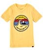 Color:Banana Cream - Image 1 - Little Boys 2T-7 In The Groove Short-Sleeve T-Shirt