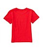 Color:Salsa - Image 2 - Little Boys 2T-7 Short Sleeve QS Dragster KTO Graphic T-Shirt