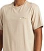 Color:Plaza Taupe - Image 4 - Short Sleeve Set Up More Graphic T-Shirt
