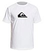 Color:White - Image 1 - Short-Sleeve Solid Streak UPF T-Shirt
