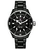 Color:Black - Image 1 - Men's Captain Cook High Tech Automatic Black Titanium Bracelet Watch