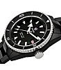Color:Black - Image 3 - Men's Captain Cook High Tech Automatic Black Titanium Bracelet Watch