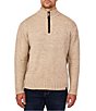 Color:Oatmeal - Image 1 - Mont Tremblant Quarter-Zip Sweater