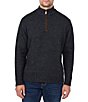 Color:Charcoal - Image 1 - Mont Tremblant Quarter-Zip Sweater