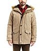 Color:Hazelnut - Image 1 - Micro Oxford Thermoluxe Sherpa Lined Parka Jacket
