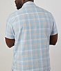 Color:Sky/White/Citron - Image 2 - Performance Old Harbour Short Sleeve Woven Shirt