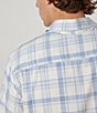 Color:Blue/White - Image 2 - Performance Old Harbour Short Sleeve Woven Shirt