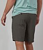 Color:Military Green - Image 2 - Performance Stretch The Voyager 9 3/4#double; Inseam Shorts
