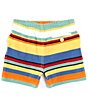 Color:Banana Peel Multi - Image 2 - Baby Boys 3-24 Months Striped Mesh Shorts