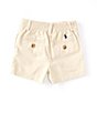 Color:Basic Sand - Image 2 - Baby Boys 3-24 Months Twill Flat Front Shorts
