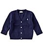 Color:French Navy - Image 1 - Baby Boys 3-24 Months Cardigan