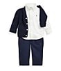 Color:French Navy - Image 2 - Baby Boys 3-24 Months Cardigan