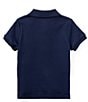 Color:French Navy - Image 2 - Baby Boys 3-24 Months Interlock Polo Shirt