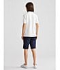 Color:White - Image 4 - Big Boys 8-20 Short Sleeve Classic Mesh Polo Shirt