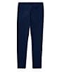 Color:French Navy - Image 2 - Big Girls 7-16 Stretch Jersey Leggings