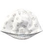 Color:Paper White Multi - Image 1 - Baby Newborn Toy Print Reversible Beanie Hat