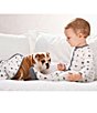Color:French Navy - Image 2 - Baby Reversible Printed Receiving Blanket